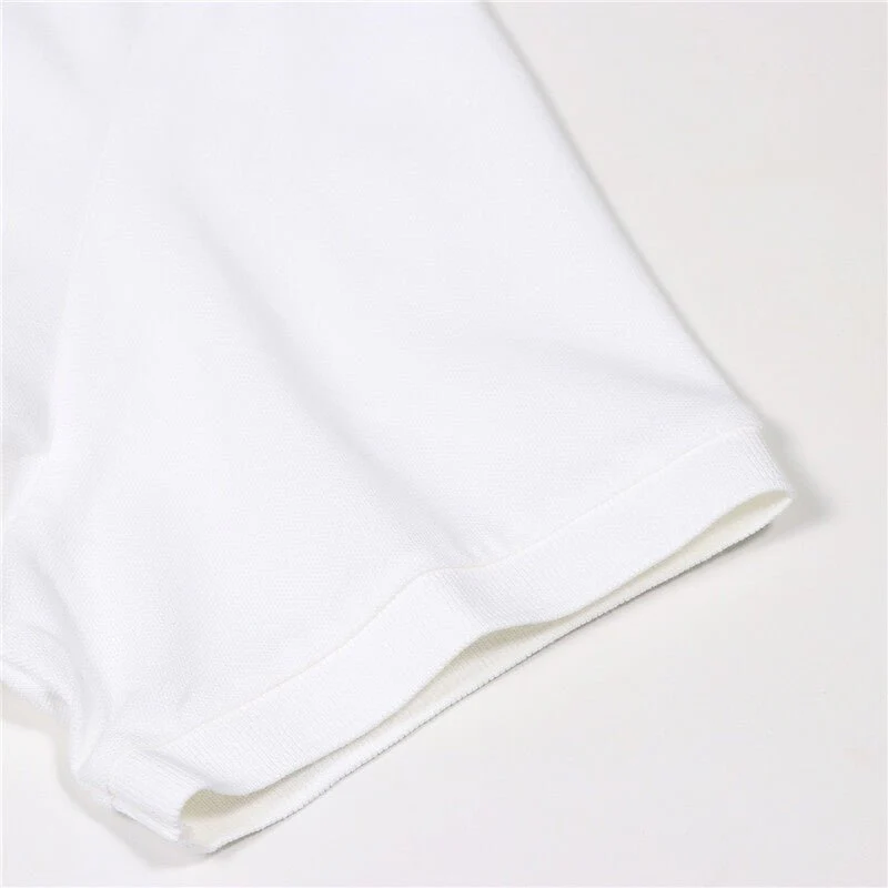 Men's Short Sleeve Slim Solid Polo - Image 6