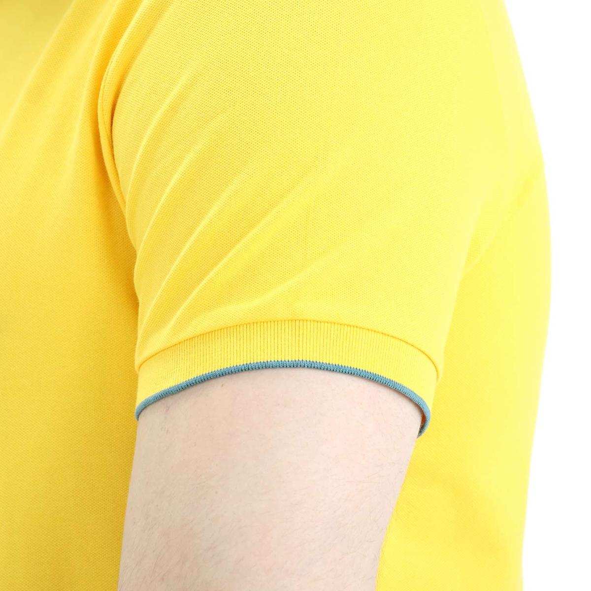 Men's Short Sleeve Slim Solid Polo - Image 3
