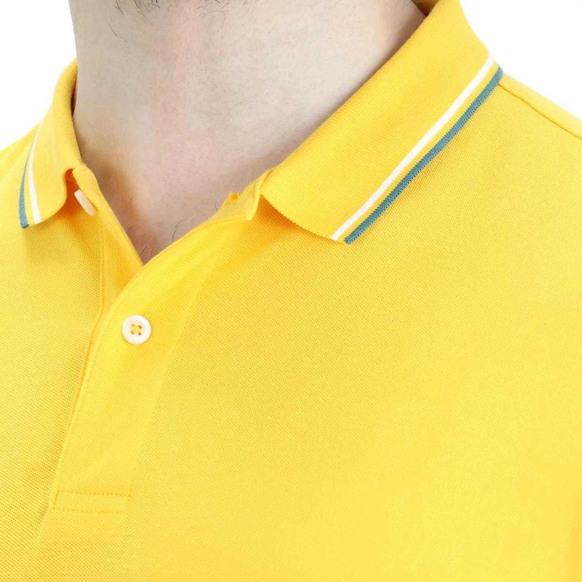 Men's Short Sleeve Slim Solid Polo - Image 4