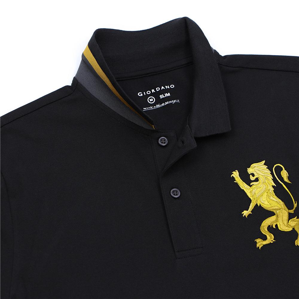 Men's Lion Polo - Image 4