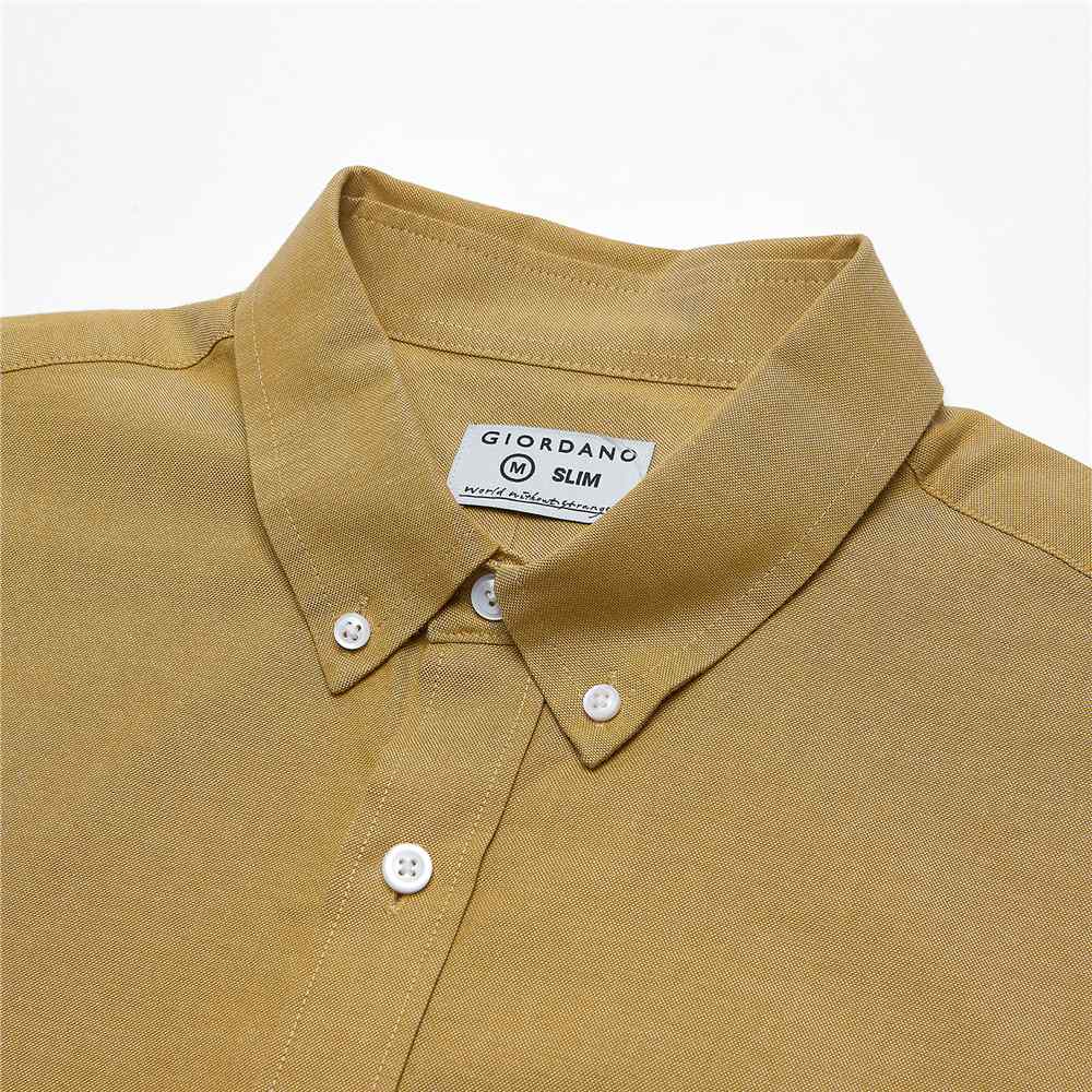 Men's Lion Oxford Slim Long Sleeve Shirt - Image 6