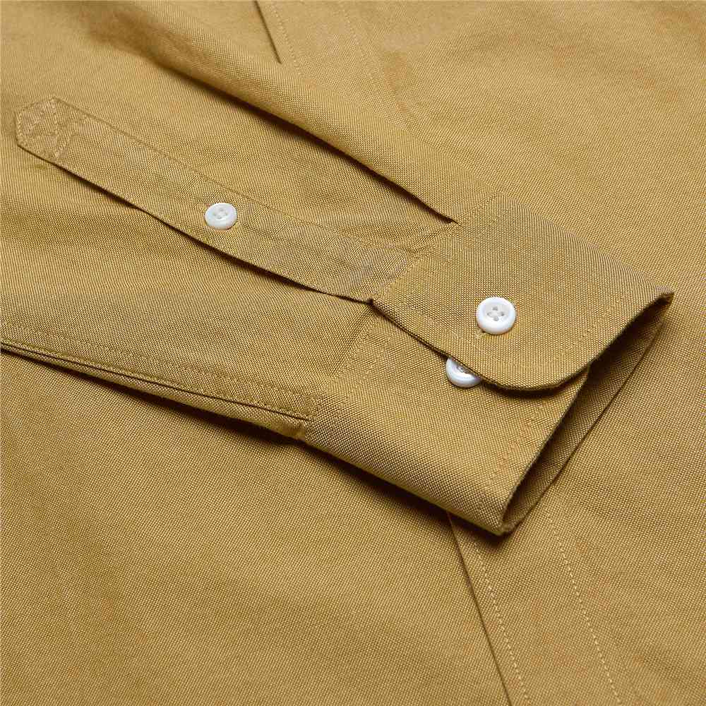 Men's Lion Oxford Slim Long Sleeve Shirt - Image 7