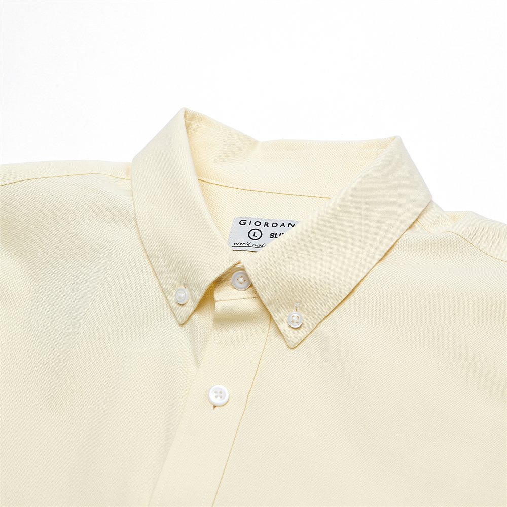 Men's Lion Oxford Slim Long Sleeve Shirt - Image 7