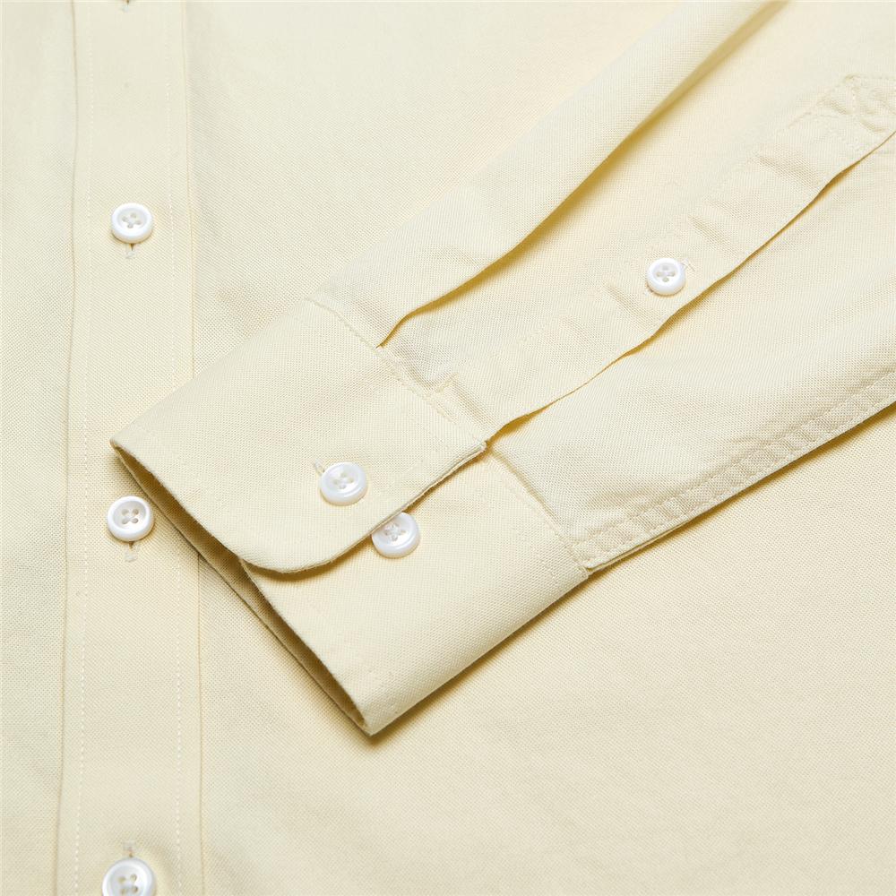 Men's Lion Oxford Slim Long Sleeve Shirt - Image 8