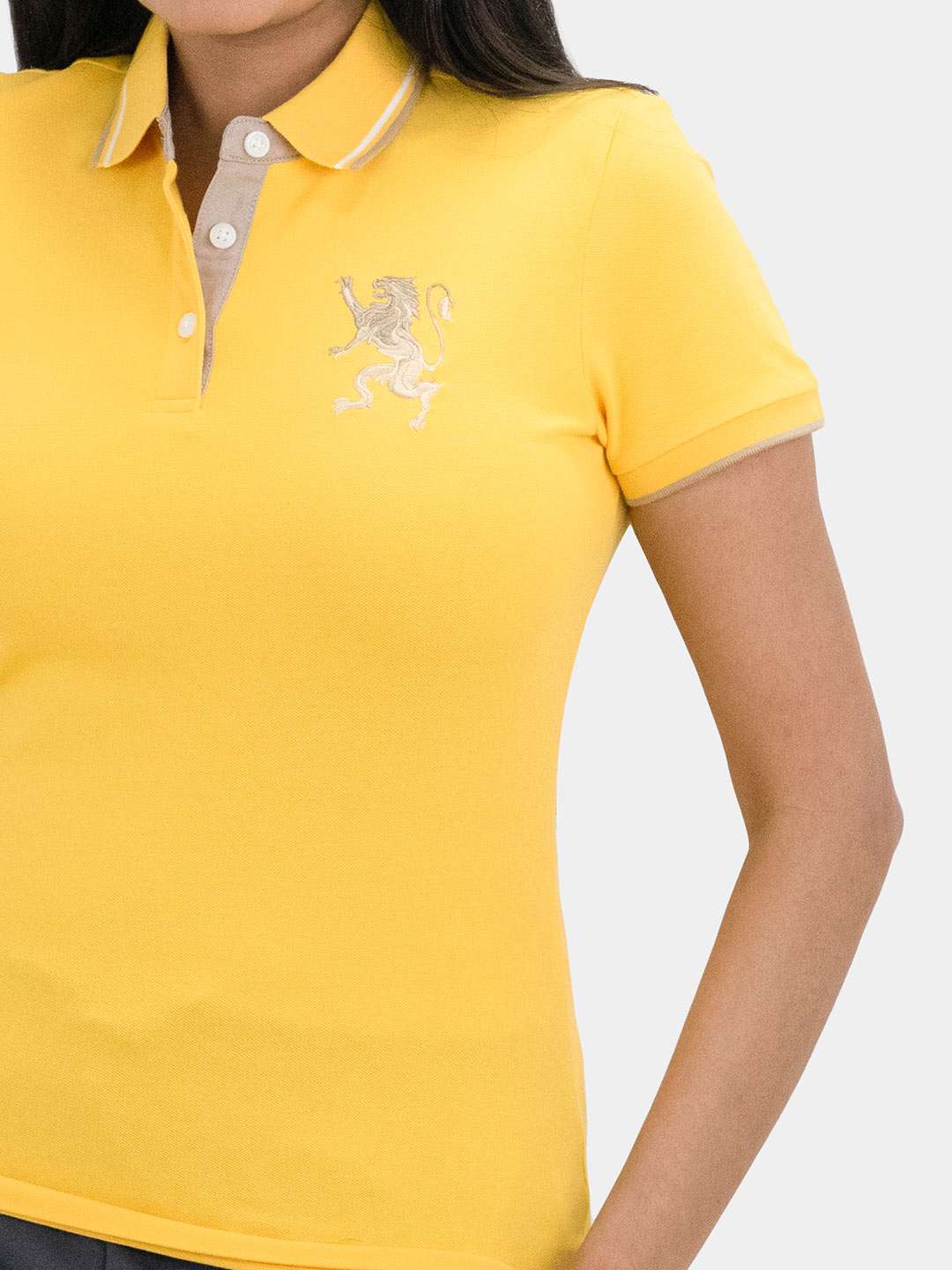 Women's 3D Lion Polo - Image 3