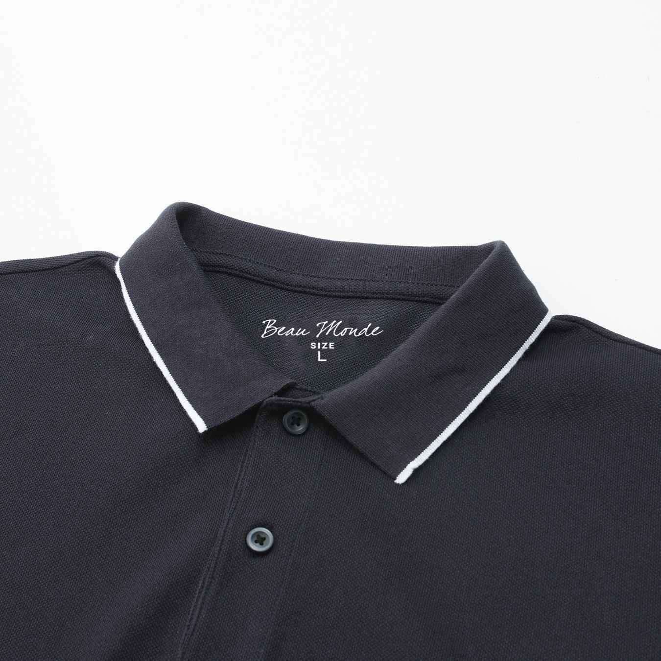 Men's Solid  Polo - Image 6