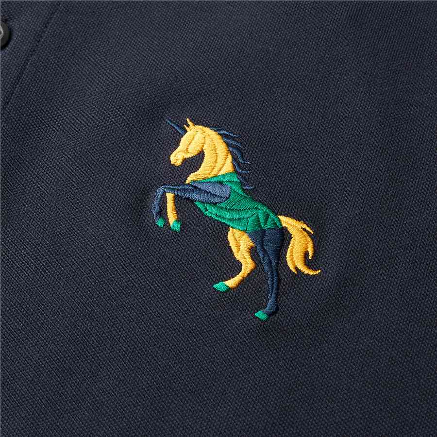 Men's Slim Taper Bold Polo - Image 5