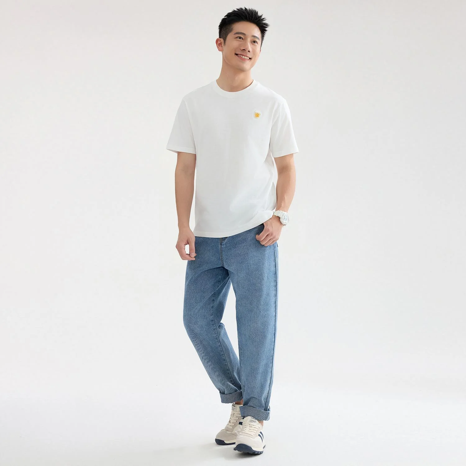 Men's Crew Neck Tee - Image 4